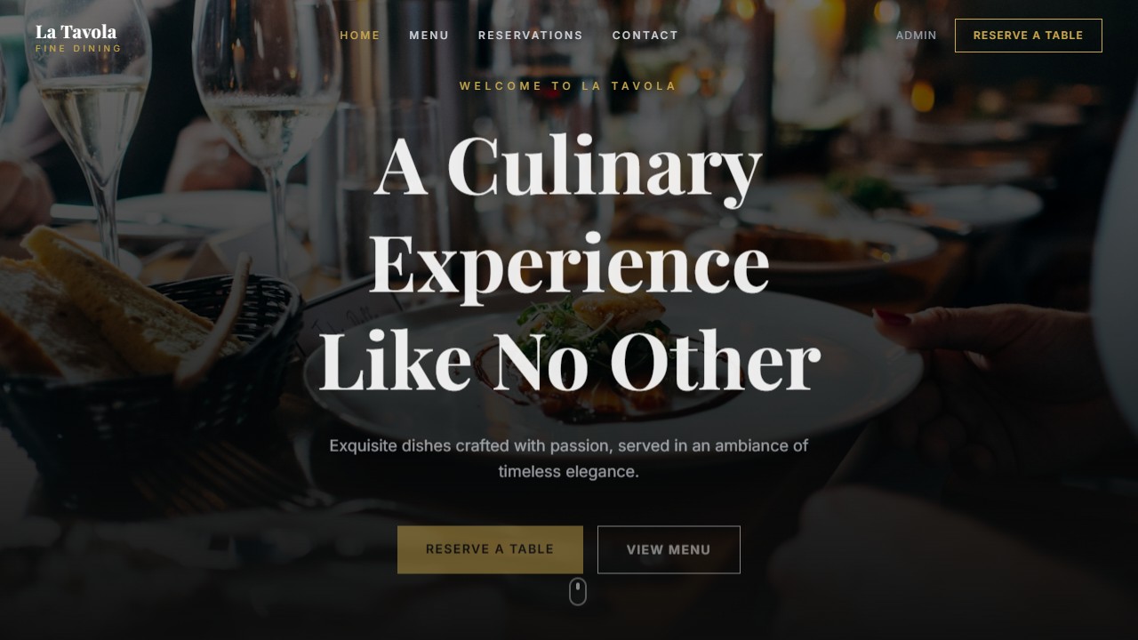 La Tavola Restaurant